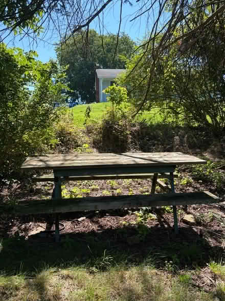 Photo of free Large heavy picnic table (Near WOW outlets Greensburg) #1