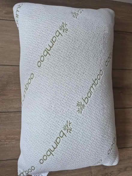Photo of free Two Bamboo Memory Foam Pillows (Aston Clinton HP22) #2