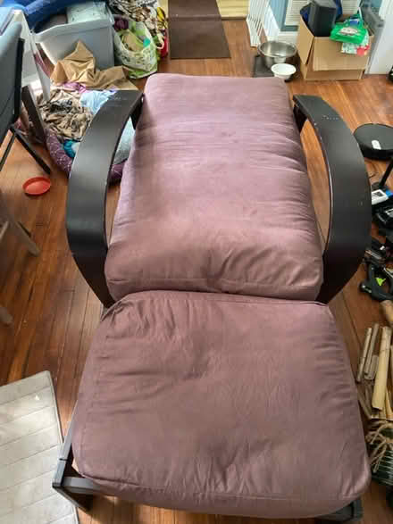Photo of free Oversized chair/recliner/bed (Catonsville) #2