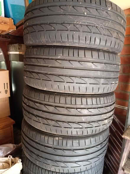 Photo of free Set of 4 tyres (Old Woking GU22) #1