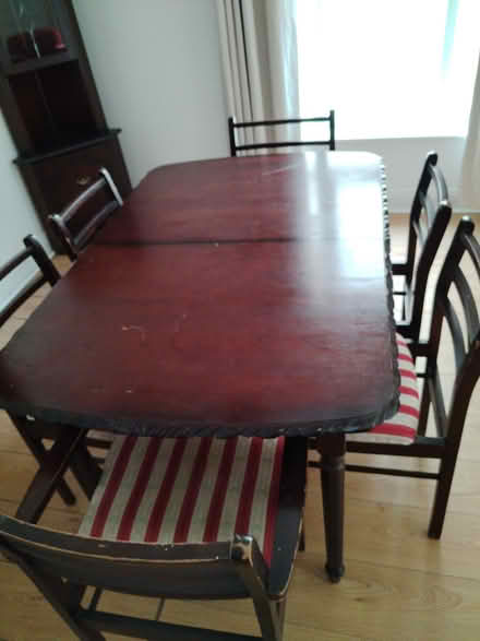 Photo of free Dining table and chairs (Blackrock) #1