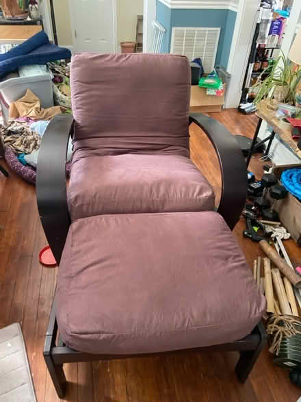 Photo of free Oversized chair/recliner/bed (Catonsville) #1