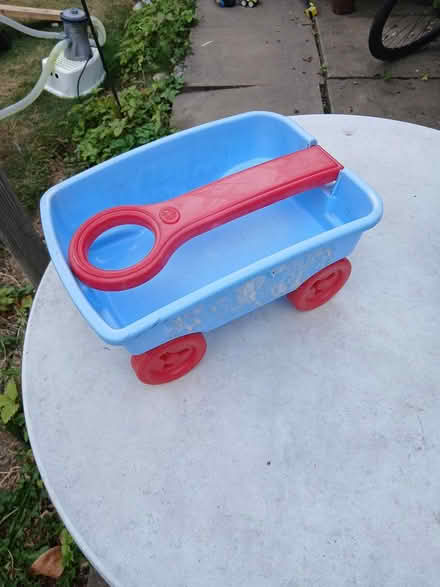 Photo of free Toy pull along cart (Longden/Shrewsbury) #1