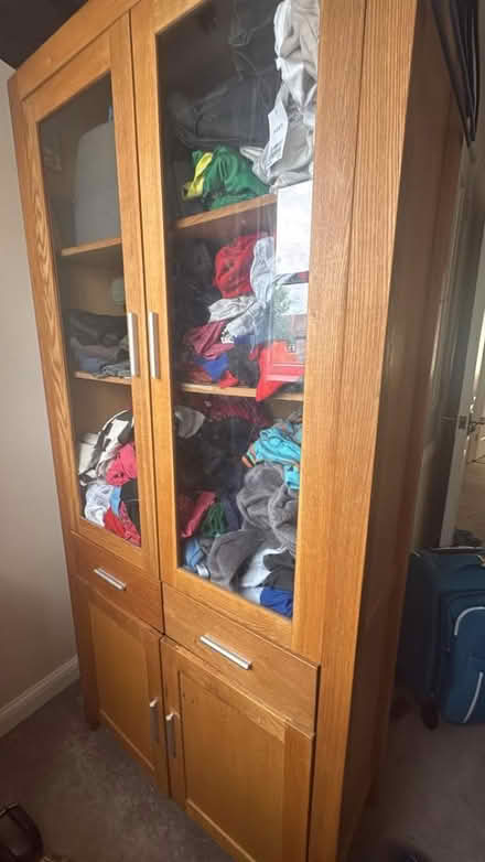 Photo of free Tall Wooden Wardrobe (Didcot, Oxfordshire) #2
