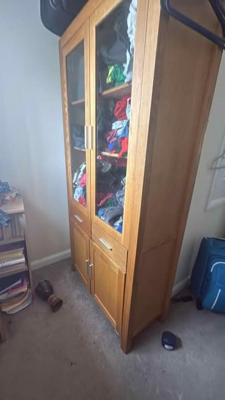 Photo of free Tall Wooden Wardrobe (Didcot, Oxfordshire) #1