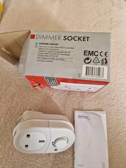 Photo of free Dimmer socket (Juniper Green, EH14) #2