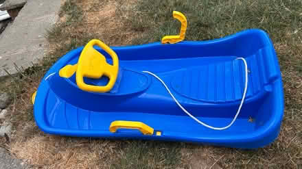 Photo of free Blue plastic sledge (Ilkeston DE7 DE7) #2