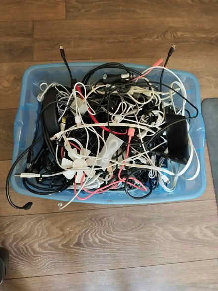 Photo of free Whole box of cables (Bordon GU35) #1