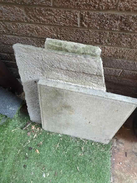 Photo of free Assorted slabs and breeze blocks and concrete slab (Sothall S20) #2