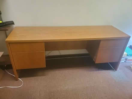 Photo of free Oak desk (South Bellevue) #1