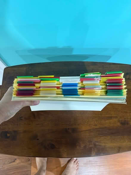 Photo of free Notebook dividers and misc paper (Patuxent Glen Community,Severn) #2