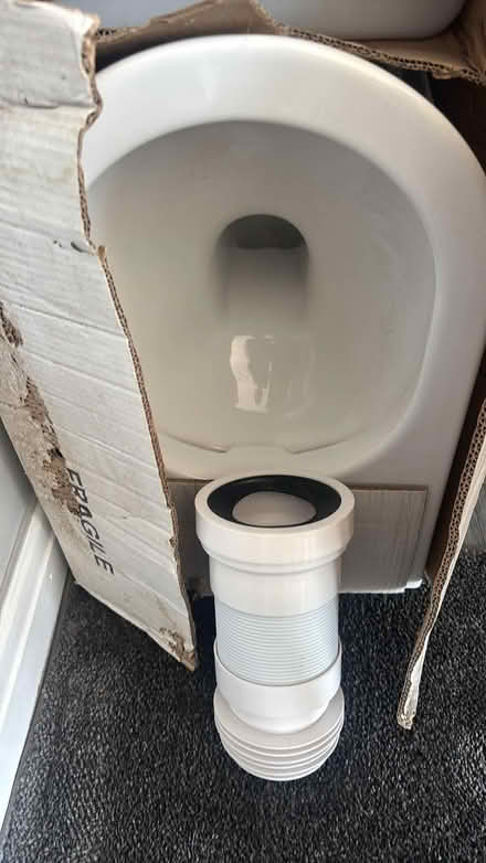 Photo of free RAK ceramic resort back to wall wc pan brand new (Ramsgate CT11) #2