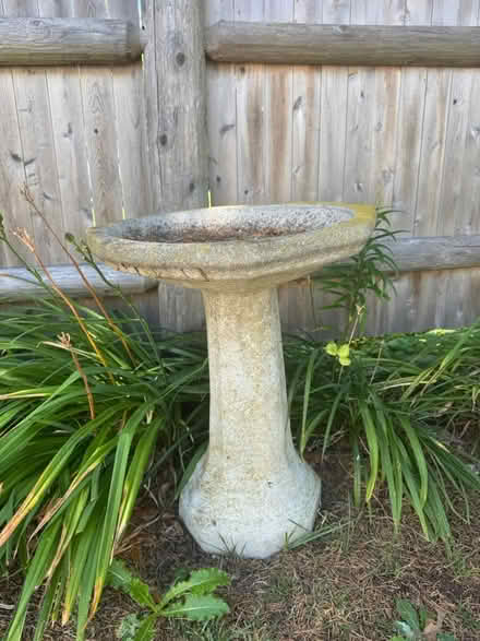 Photo of free Birdbath (Pocasset) #1