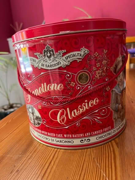Photo of free Panettone tin (Cox Green SL6) #2
