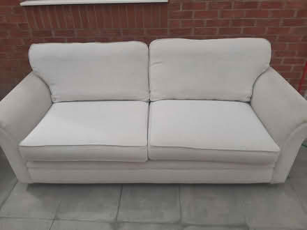 Photo of free Beige colour 3 seater sofa (Lawley Bank TF4) #1