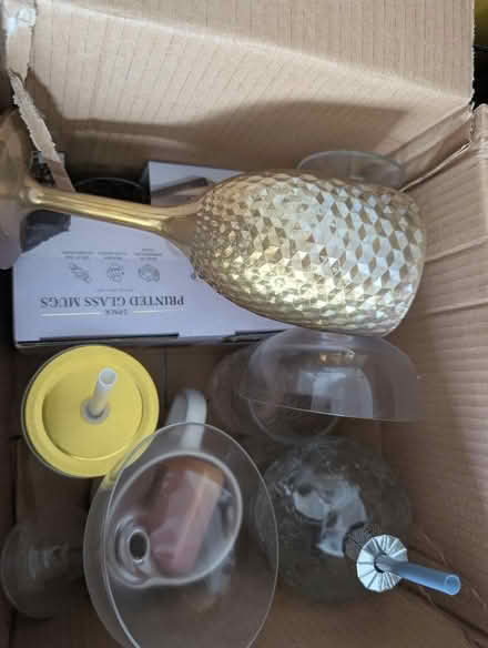 Photo of free Box of glasses/ cups (Crewe CW1) #2