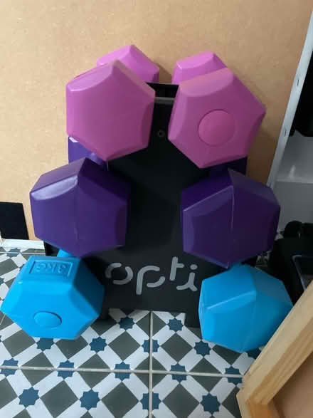Photo of free Weights and stand (Chessington KT9) #1