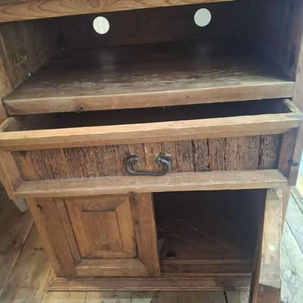 Photo of free Solid wood TV stand (Enfield EN1) #2