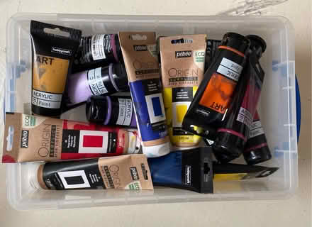 Photo of free Acrylic paints (Shaw RG14) #1