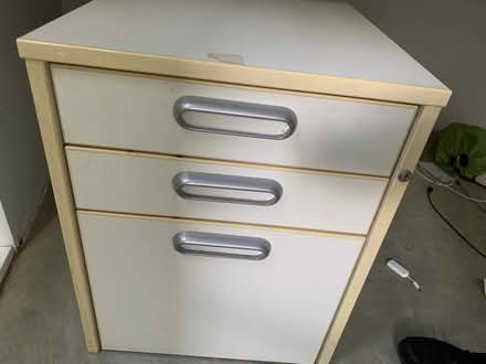 Photo of free white filing cabinet (Camden tube station NW1) #1