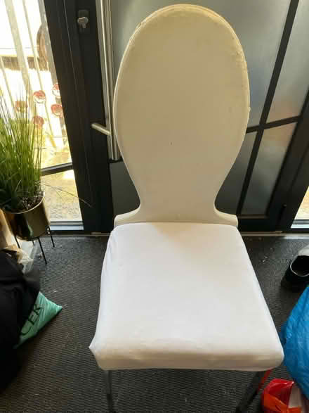 Photo of free Six chairs , removable seat covers (Staines TW18) #1