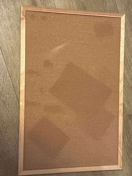 Photo of free Small lightweight cork board 24z16" (Turnford EN8) #1