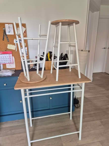 Photo of free Table & stools (Hartlepool TS25) #1