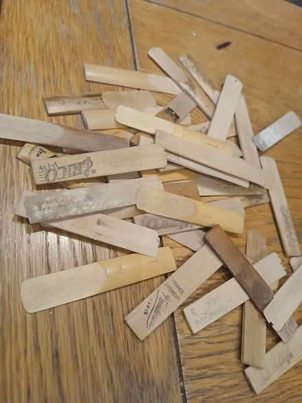 Photo of free Clarinet reed cases and split reeds (S10 Crookes) #2