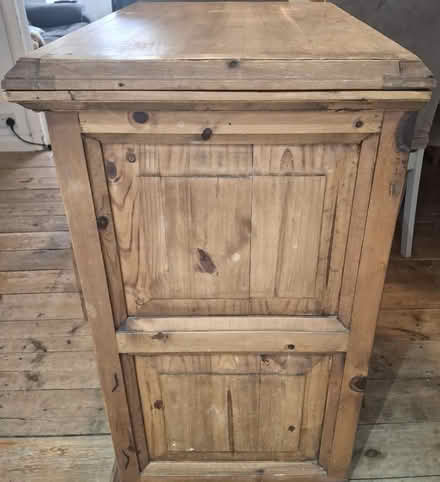 Photo of free Solid wood TV stand (Enfield EN1) #4
