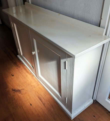 Photo of free Wooden cupboard with shelves (Treuddyn CH7) #4