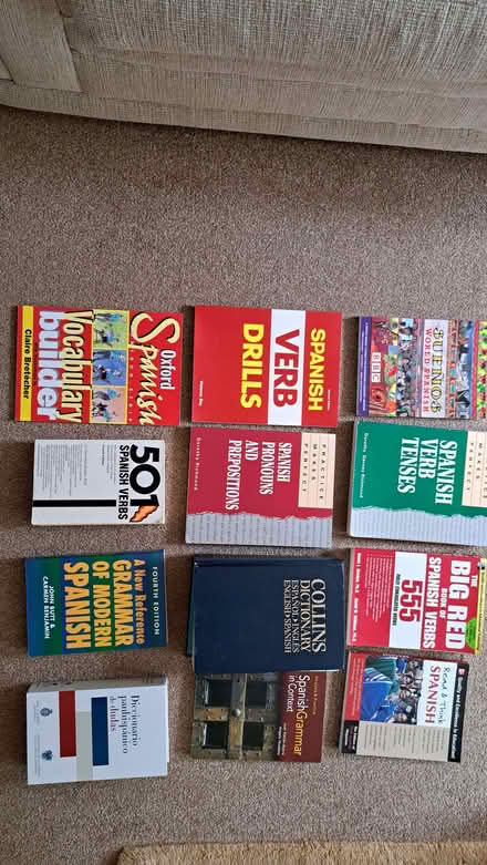 Photo of free Spanish grammar books (Burnbanks CA10) #1