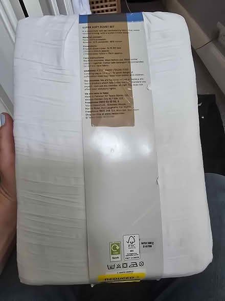 Photo of free King size duvet set (Potters Bar EN6) #2