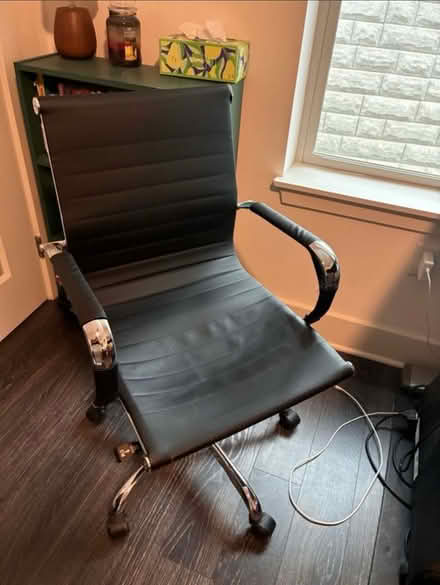 Photo of free Height adjustable desk chair (Stoneham) #1