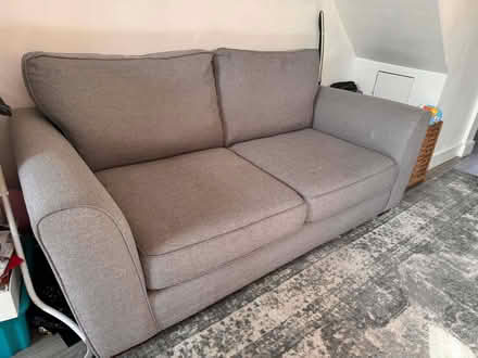 Photo of free Grey Sofa (Ellesmere Park M30) #1