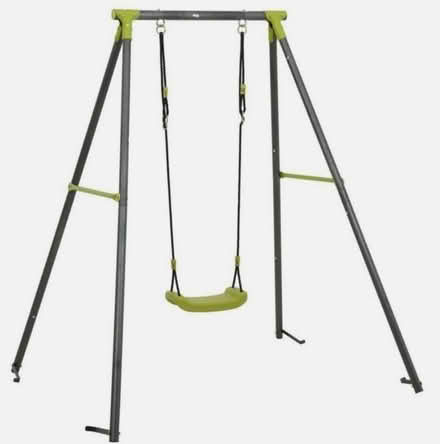 Photo of free Swing frame & metal poles - scrap? (Canon pyon HR4) #2