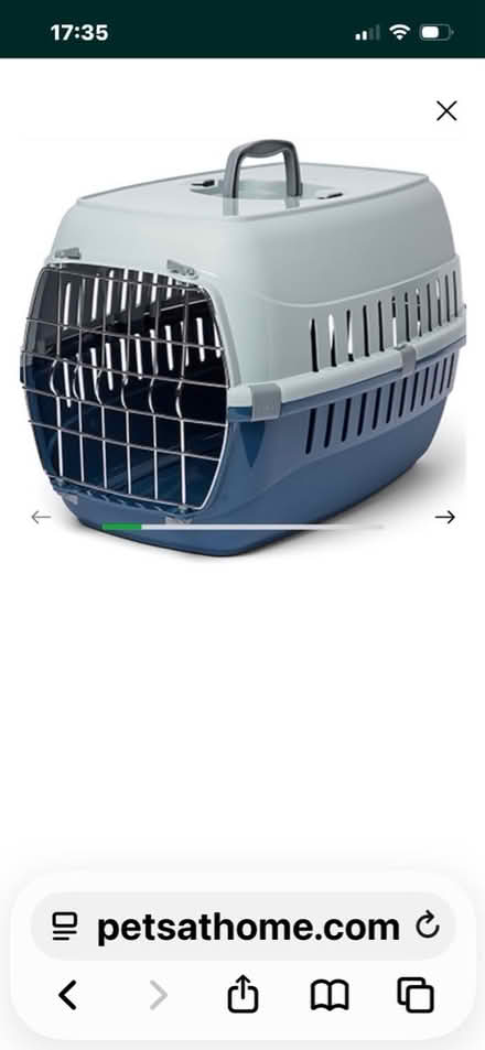 Photo of Strong metal front cat carrier (TW17) #1