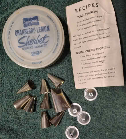 Photo of free Vintage Ateco cake decorating tips (Saugus) #2