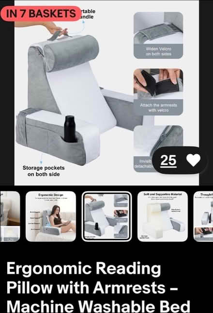 Photo of free Ergonomic Reading Pillow (East Acton W3) #2