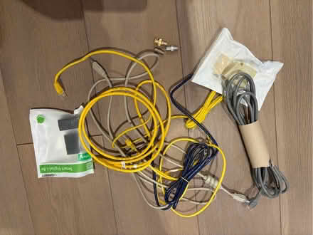 Photo of free Various Ethernet cables and adapters (Cutteslowe OX2) #1