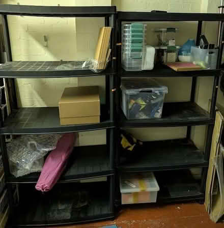 Photo of free Black Shelving Units (Chelsea SW3) #2