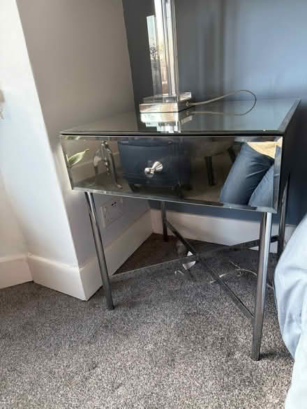 Photo of free Mirrored bedside table (B42 1hr) #1