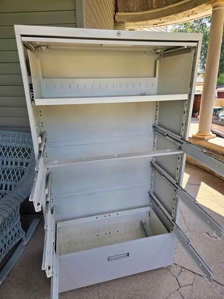 Photo of free large metal file cabinet (East Price hill) #1