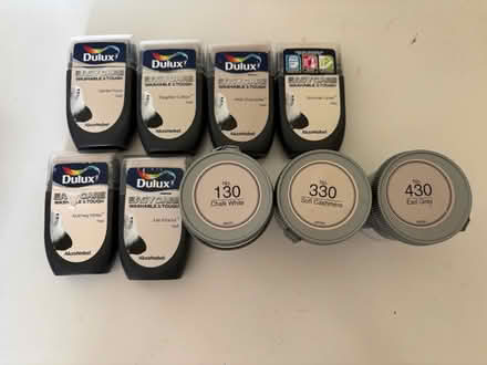 Photo of free Dulux and Wickes paint samples (Oughtibridge S35) #1