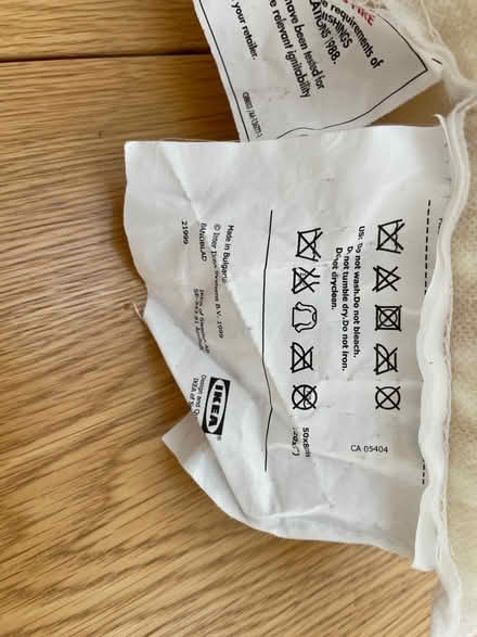 Photo of free IKEA memory foam pillow (Loughton MK5) #2
