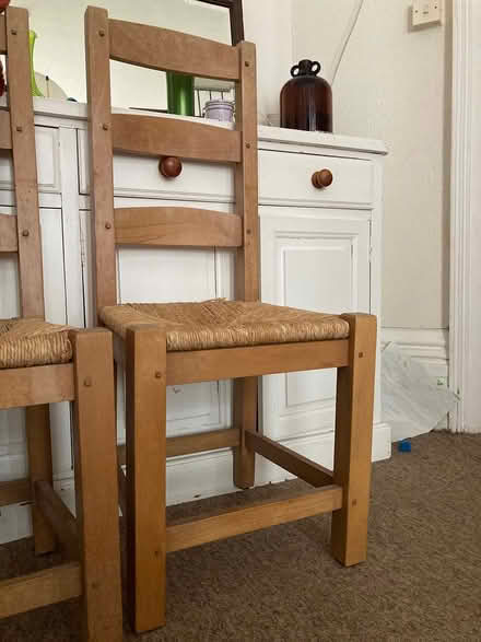 Photo of free 2 sturdy chairs (Brighton Bn1) #1