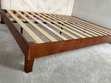 Photo of free King size bed frame (Levenshulme M19) #1