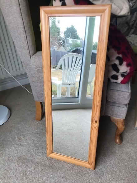 Photo of free Mirror with wooden frame (Kidlington OX5) #1