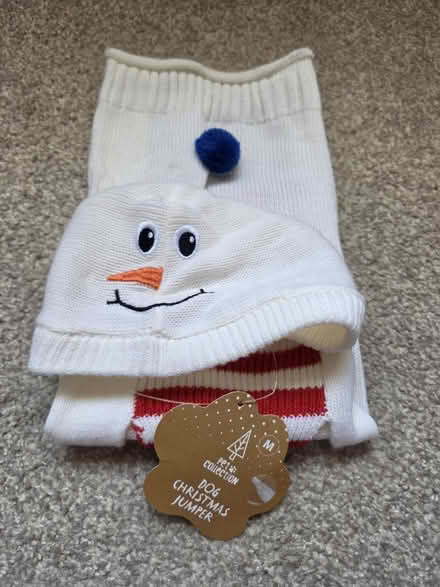 Photo of free Christmas dog jumper (Cleland ML1) #1