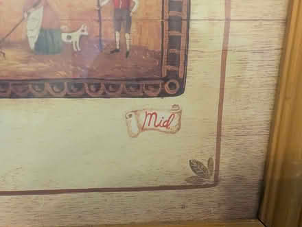 Photo of free Framed folk-art print - Corn Poppies (Bedford Centre MK40) #3