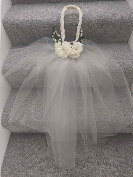 Photo of free Ivory Satin Material (Beulah Hill SE19) #2
